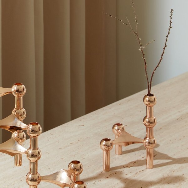 Dizajnová vázička STOFF Nagel Rose Gold