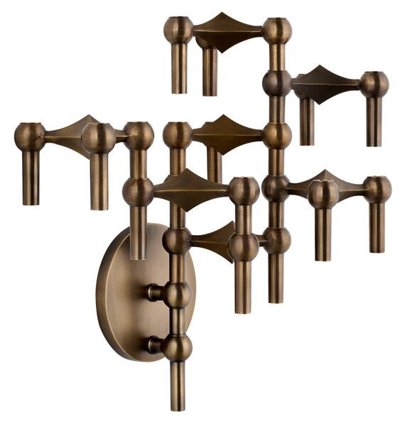 Nástenný držiak STOFF Nagel Bronzed Brass