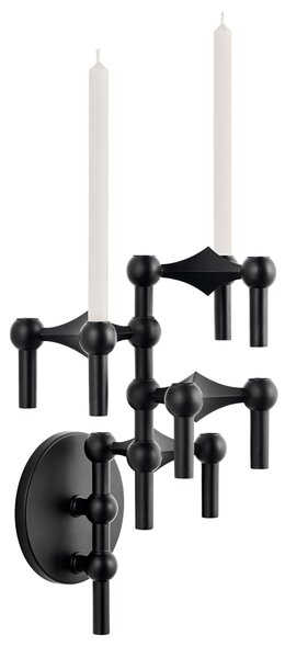 Nástenný držiak STOFF Nagel Black / Black