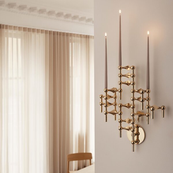 Nástenný držiak STOFF Nagel Brass / Brass