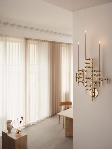 Nástenný držiak STOFF Nagel Brass / Brass