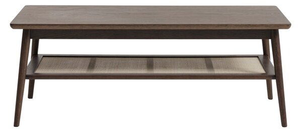 Hnedý konferenčný stolík s doskou v dubovom dekore 60x120 cm Barrali – Unique Furniture