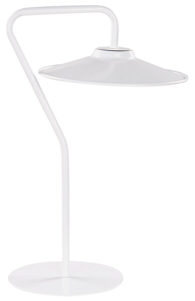 Stolná LED lampa biela 41 cm teplé svetlo obývacia izba spálňa kancelária pracovňa moderné osvetlenie