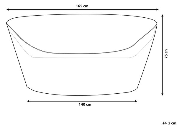 Ochranná plachta na záhradný nábytok sivá PVC polyester 165 x 140 x 75 cm kryt proti dažďu