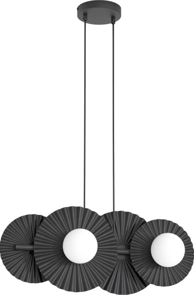 Závesný luster UMBRA 4xG9/8W/230V čierny