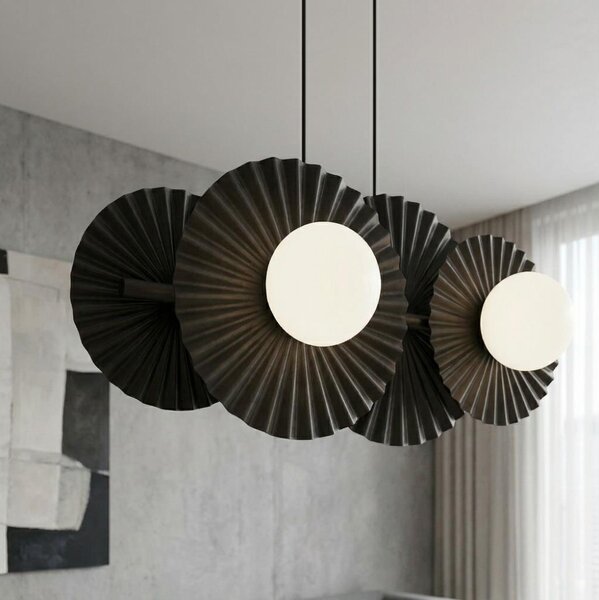 Závesný luster UMBRA 4xG9/8W/230V čierny