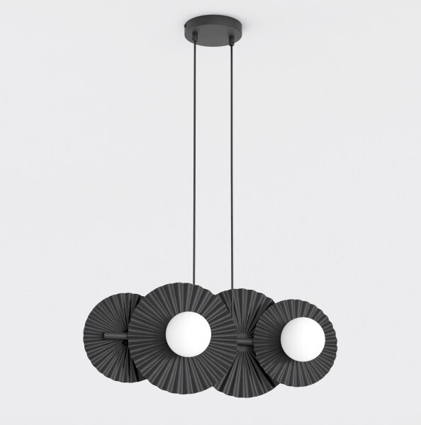 Závesný luster UMBRA 4xG9/8W/230V čierny