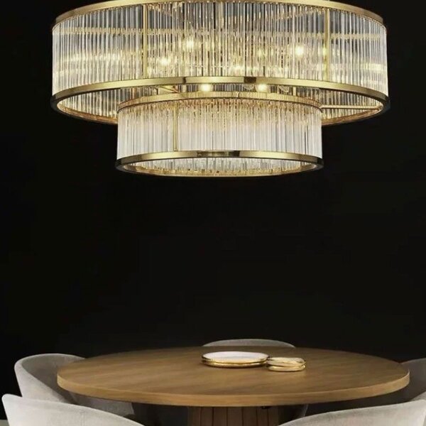 Toolight Moderné stropné osvetlenie ELEGANCE APP1562-8CP Gold