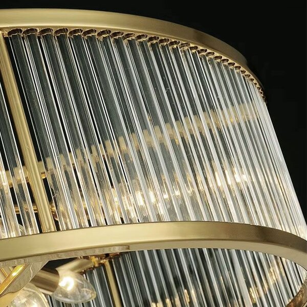 Toolight Moderné stropné osvetlenie ELEGANCE APP1562-8CP Gold