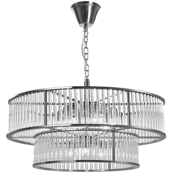 Toolight Moderné stropné osvetlenie ELEGANCE APP1563-8CP Chróm