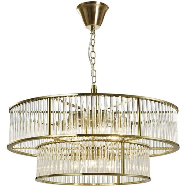 Toolight Moderné stropné osvetlenie ELEGANCE APP1562-8CP Gold