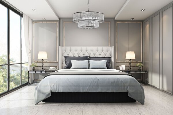 Toolight Moderné stropné osvetlenie ELEGANCE APP1563-8CP Chróm
