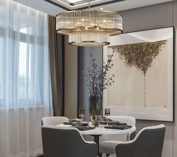 Toolight Moderné stropné osvetlenie ELEGANCE APP1562-8CP Gold