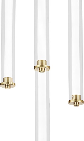 Toolight Moderné LED osvetlenie TUBE G024-4CPR zlaté