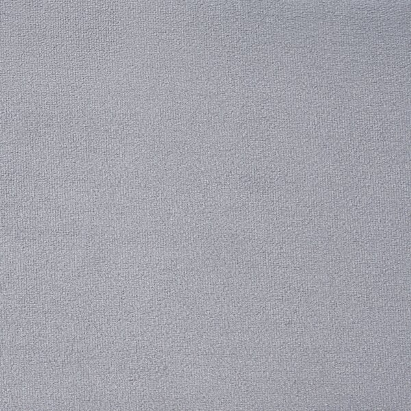 Posteľ sivá čalúnená zamatová 120 x 200 cm čalúnené čelo zlaté nohy lamelový rošt minimalistický dizajn