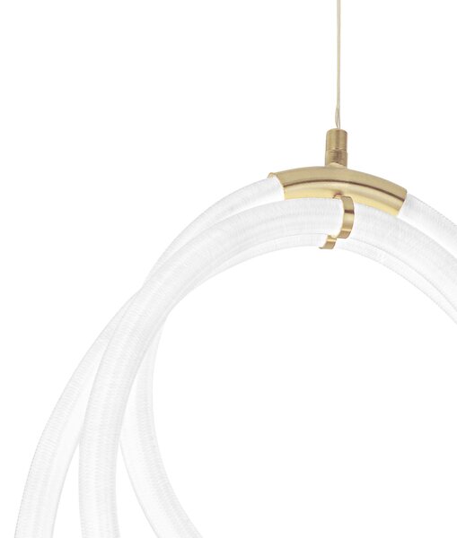 Toolight Dizajnové LED osvetlenie Circle G016-CP zlaté