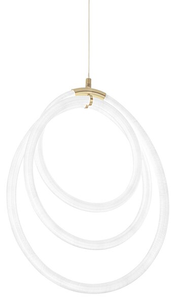 Toolight Dizajnové LED osvetlenie Circle G016-CP zlaté