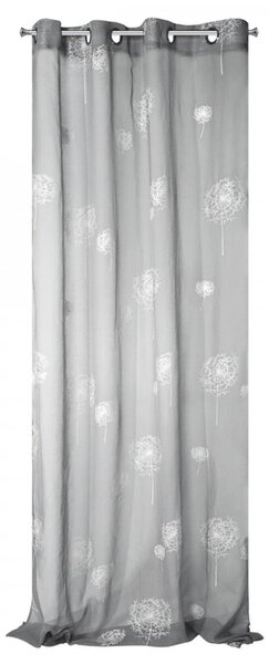 Záclona SABINE 2 sivá, 140x250 cm