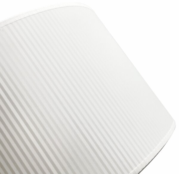 Luster na lanku SIRJA PLISADO 1xE27/15W/230V pr. 35 cm biela