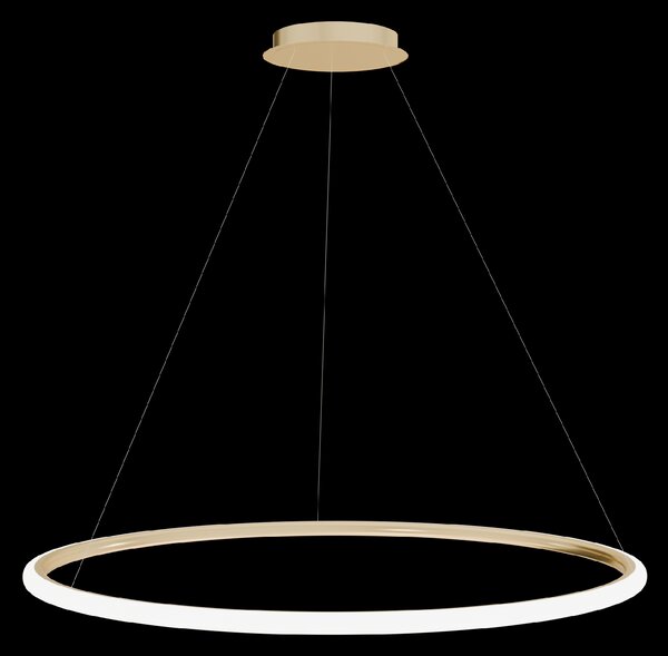 Toolight Závesné LED osvetlenie Modern D14 LHJ001-CP 40 cm zlaté