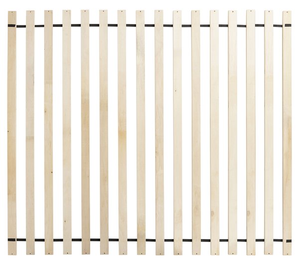 Posteľ sivé látkové čalúnenie 160 x 200 cm s roštom hrubé čalúnené čelo retro tradičný štýl