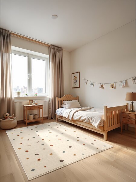 Hanse Home Detský koberček Adventures 106210 Cream Multicolor - 160x235 cm
