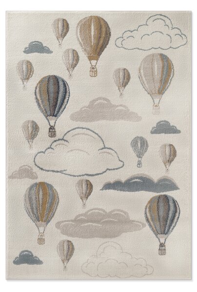 Hanse Home, Detský koberček Adventures 106209 Cream Multicolor, 120x170, viacfarebná, detská izba