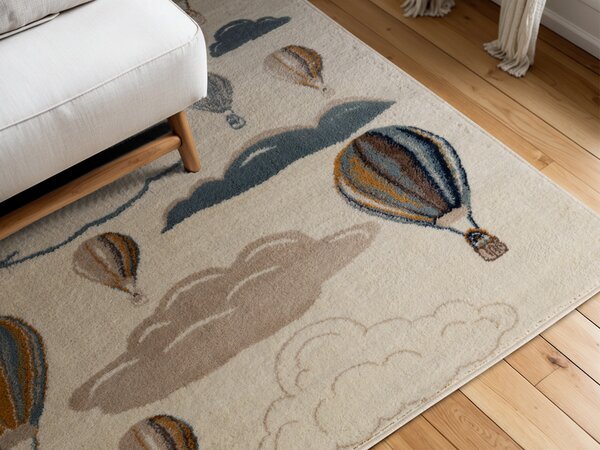 Hanse Home, Detský koberček Adventures 106209 Cream Multicolor, 120x170, viacfarebná, detská izba