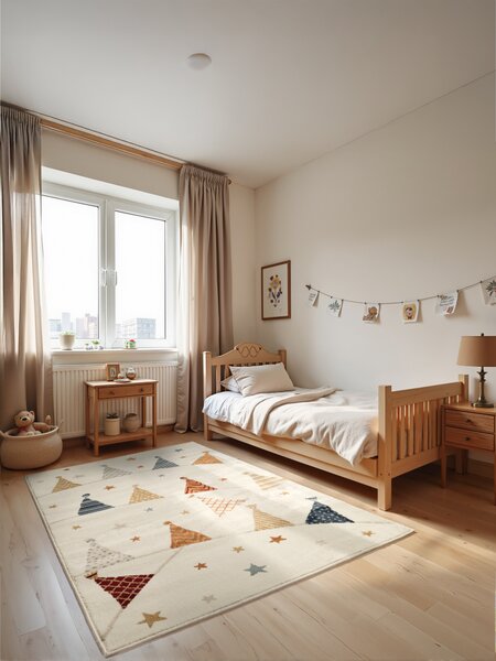 Hanse Home, Detský koberček Adventures 106211 Cream Multicolor, 120x170, viacfarebná, detská izba