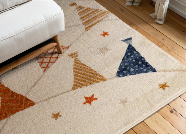 Hanse Home, Detský koberček Adventures 106211 Cream Multicolor, 120x170, viacfarebná, detská izba