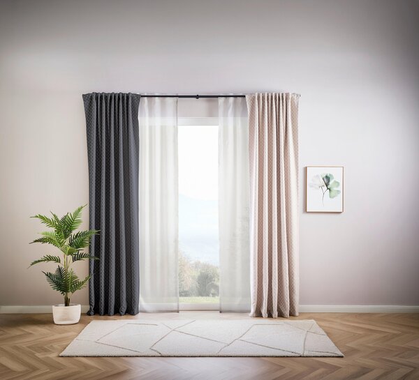 HOTOVÝ ZÁVES, nepriehľadné, 140/245 cm Dieter Knoll - Záclony & závesy