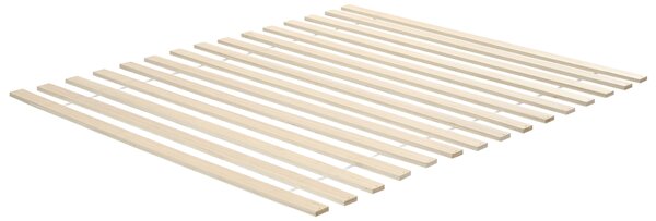 Rám postele bez čela biela 140 x 200 cm drevotrieska borovicové drevo melamín MDF úložné zásuvky škandinávsky štýl