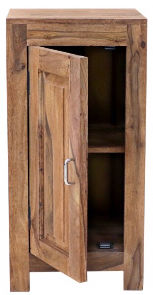 Skrinka do kúpeľne Suri 40x80x35 indický masív palisander