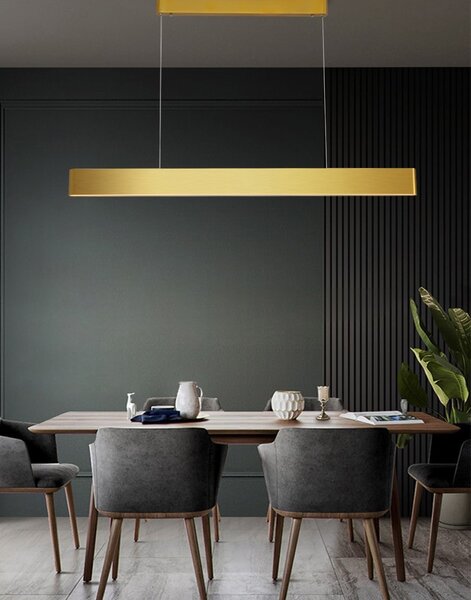 Immax 07157-G120X LED závesné stropné svietidlo MILANO | 40W integrovaný LED zdroj | 2700K - 6500K