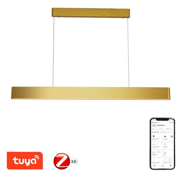 Immax 07157-G120X LED závesné stropné svietidlo MILANO | 40W integrovaný LED zdroj | 2700K - 6500K