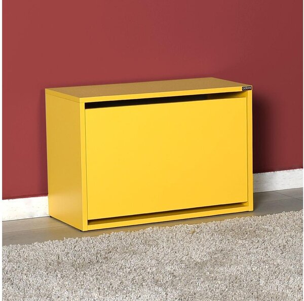 Adore Furniture Skrinka na topánky 42x60 cm žltá AD0110 + záruka 3 roky zadarmo