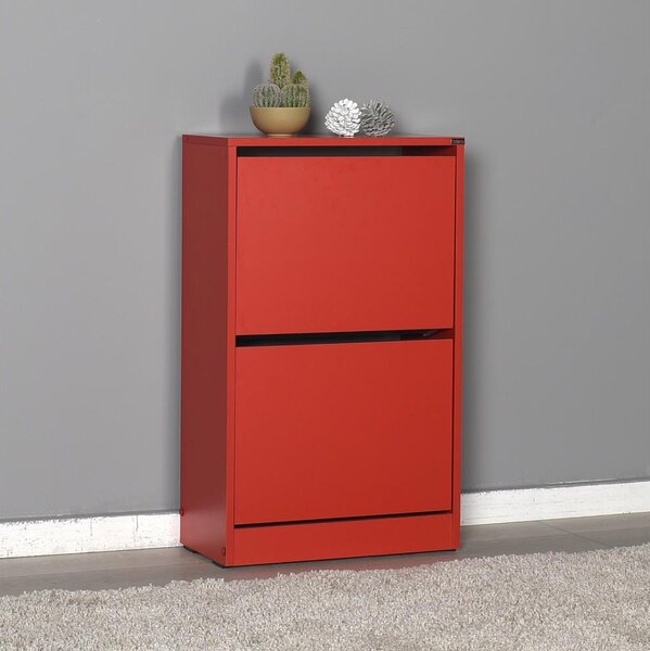 Adore Furniture Skrinka na topánky 84x51 cm červená AD0122 + záruka 3 roky zadarmo