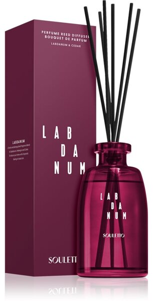 Souletto Labdanum Reed Diffuser aróma difuzér s náplňou 225 ml