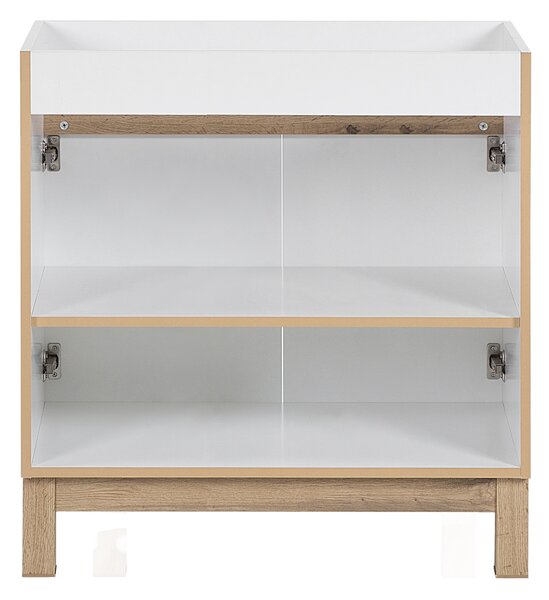 MAXMAX Kúpeľňová stojaci skrinka pod umývadlo BALI biela 80 cm
