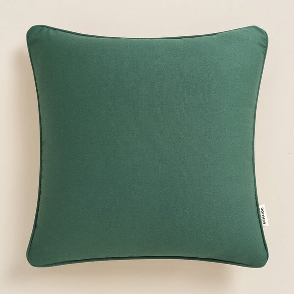 Elegantná obliečka na vankúš v zelenej farbe 40 x 40 cm