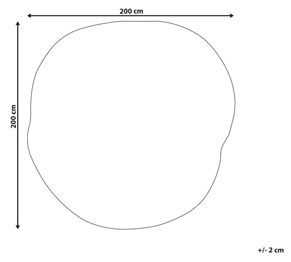 Koberec ružový viskóza a vlna geometrický vzor 200 x 200 cm moderný glamour štýl