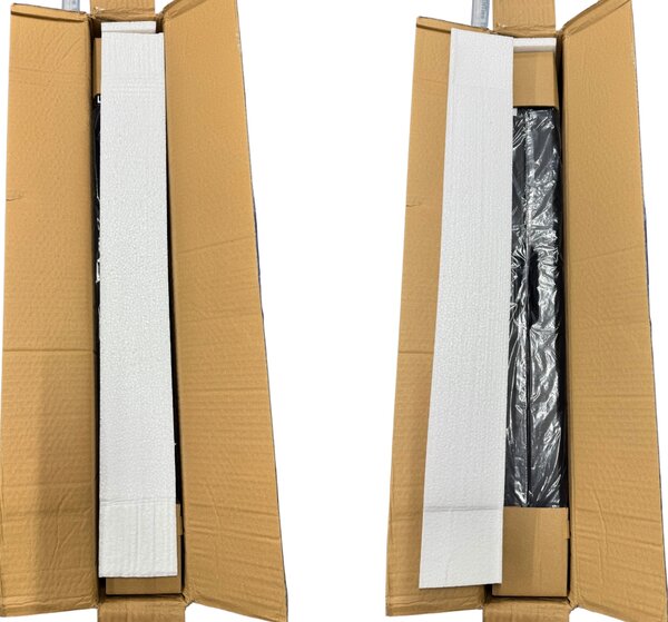 TENTino Skládací stůl 152x76 cm BLACK PŮLENÝ