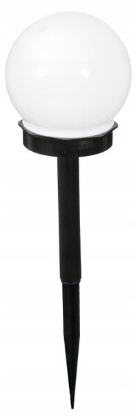 Solárna lampa BALL čierna