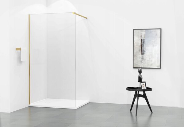MAXMAX Variabilná sprchová zástena MAXMAX KIOTO 90x200 cm, 8 mm - číre sklo