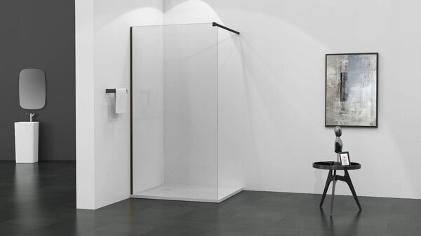MAXMAX Variabilná sprchová zástena MAXMAX KIOTO 90x200 cm, 8 mm - číre sklo