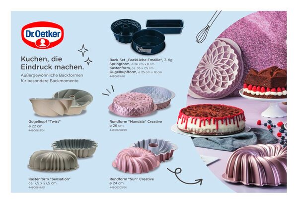 SADA FORIEM NA PEČENIE Dr.Oetker - Online Only bytové doplnky, Online Only