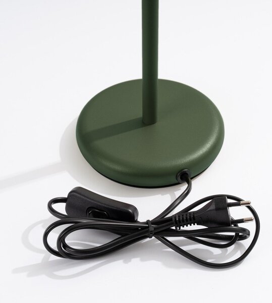 Zelená stolová lampa (výška 43 cm) Gleam – Sollux
