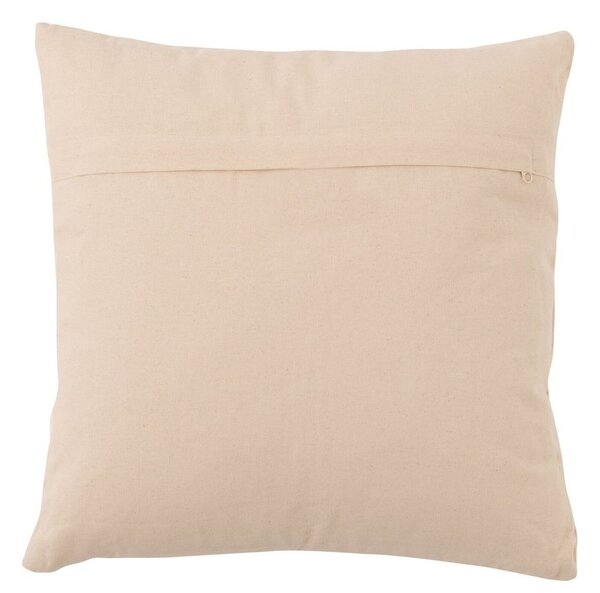 Béžový vankúš s drhaným vzorom Macramé Cosy - 45*12*45 cm - J-Line by Jolipa