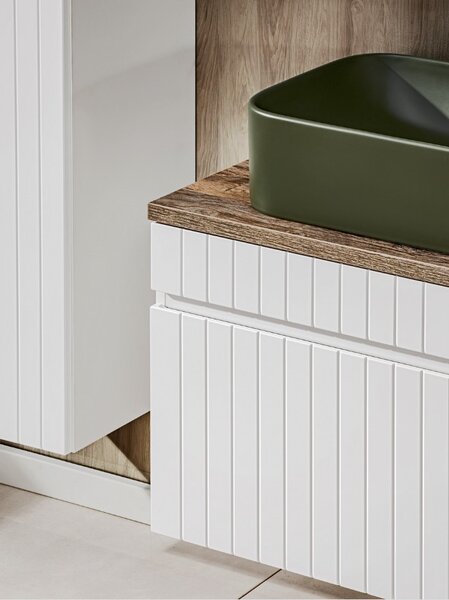 Skrinka pod umývadlo ICONIC White 82-80 | 80 cm