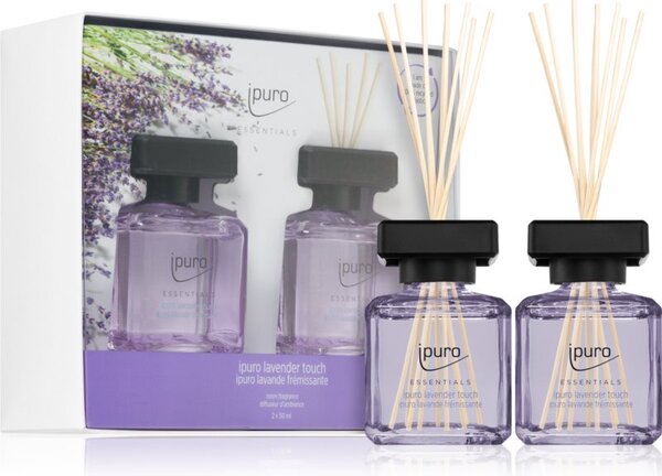 Ipuro Essentials Lavender Touch darčeková sada 2x50 ml